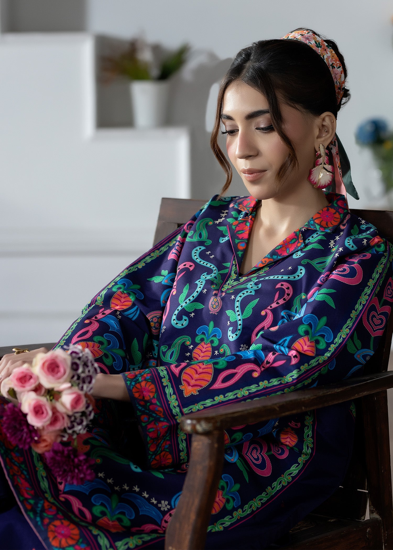 2 PC Printed Co-ord Set 11