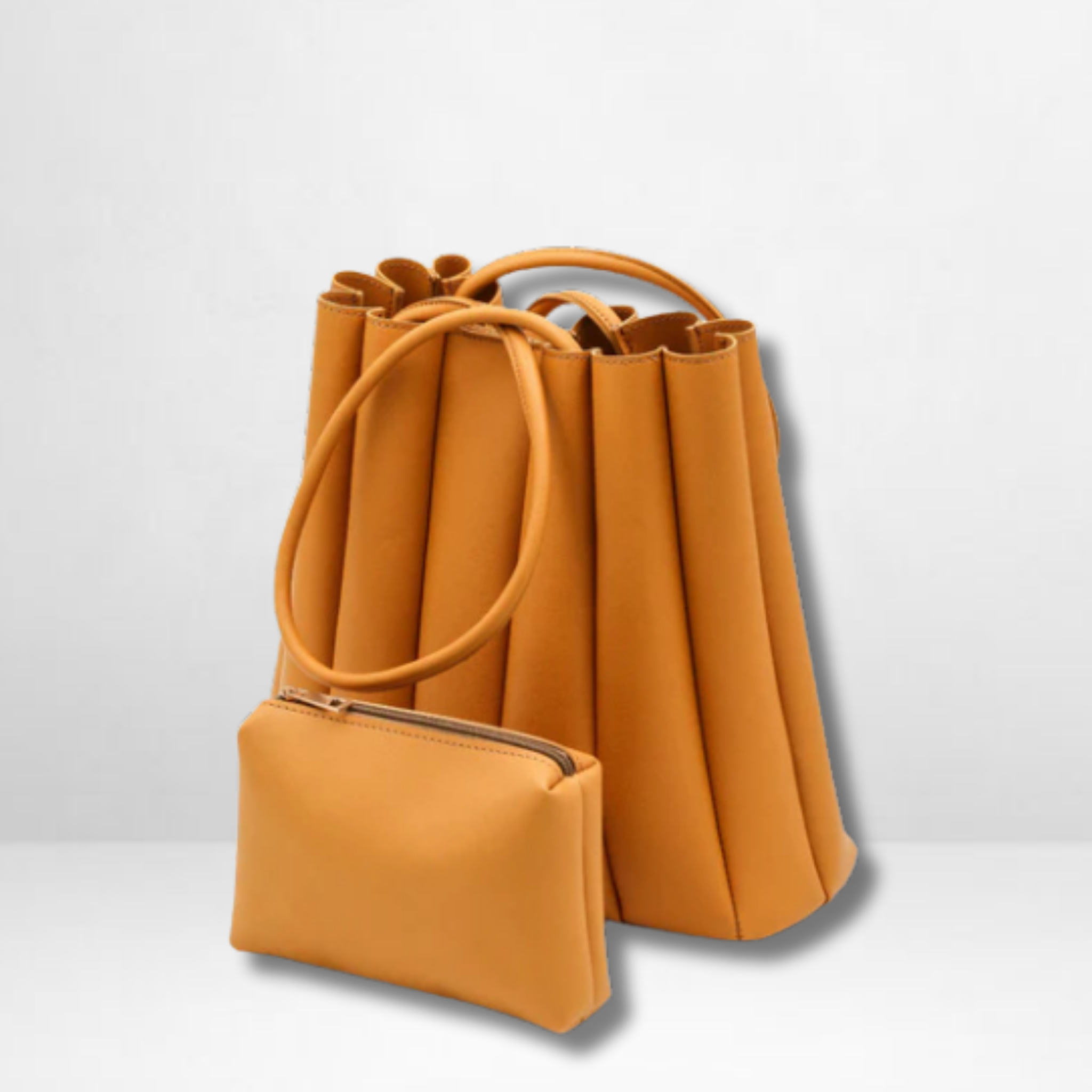 Pleated Tote