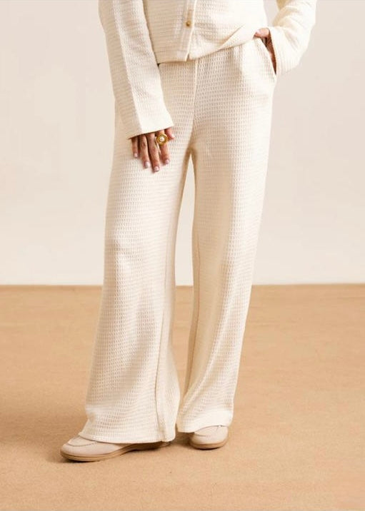 The Textured Grace-Wear tracksuit-BEIGE