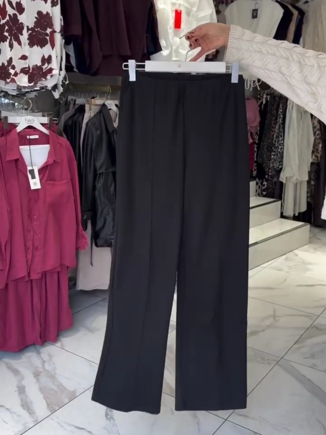 CH # 548 Cap Sleeves Top & Free-Fall Trouser