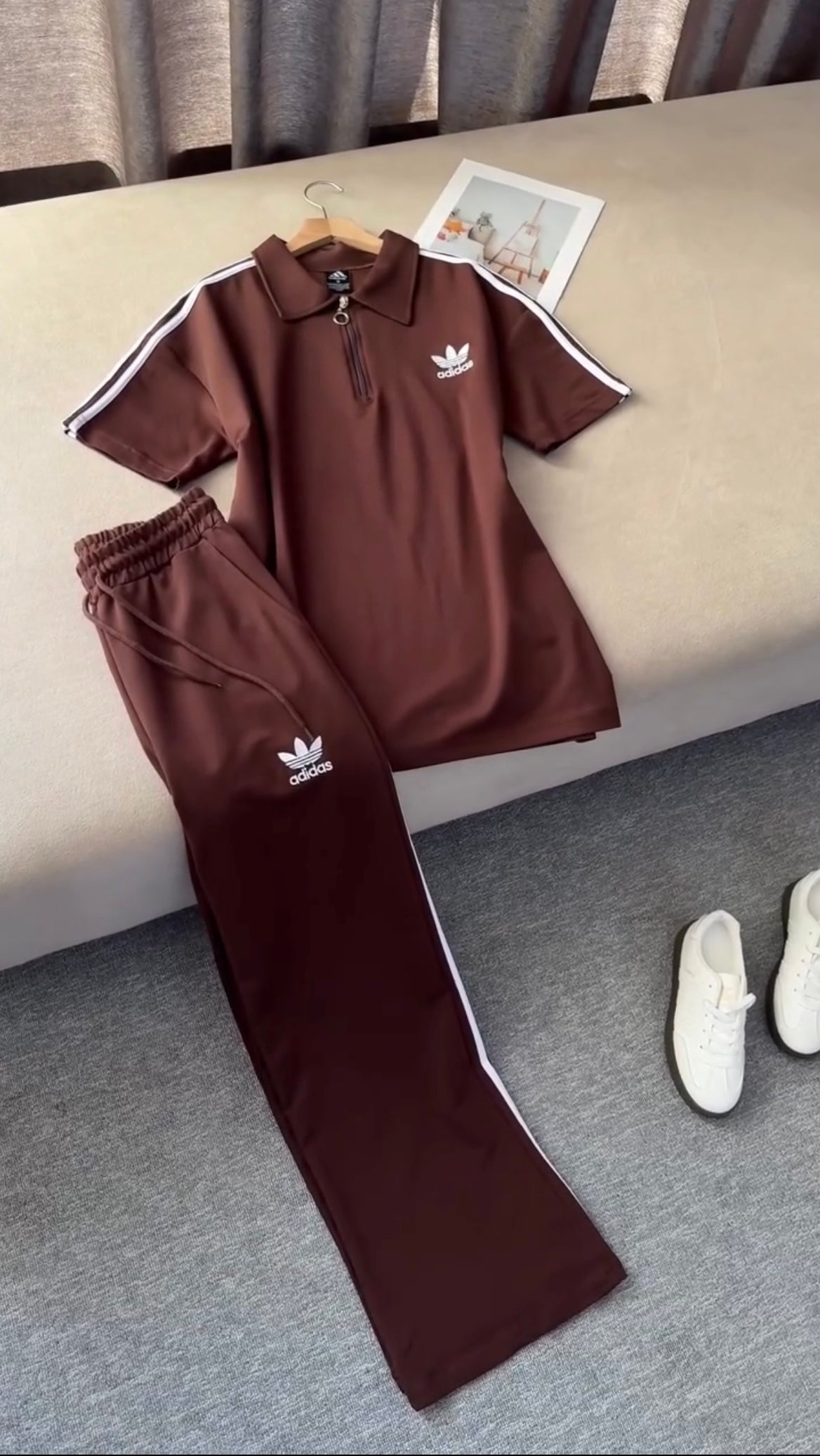 Ch 6023 Zip Polo & Sport Style Track Trouser