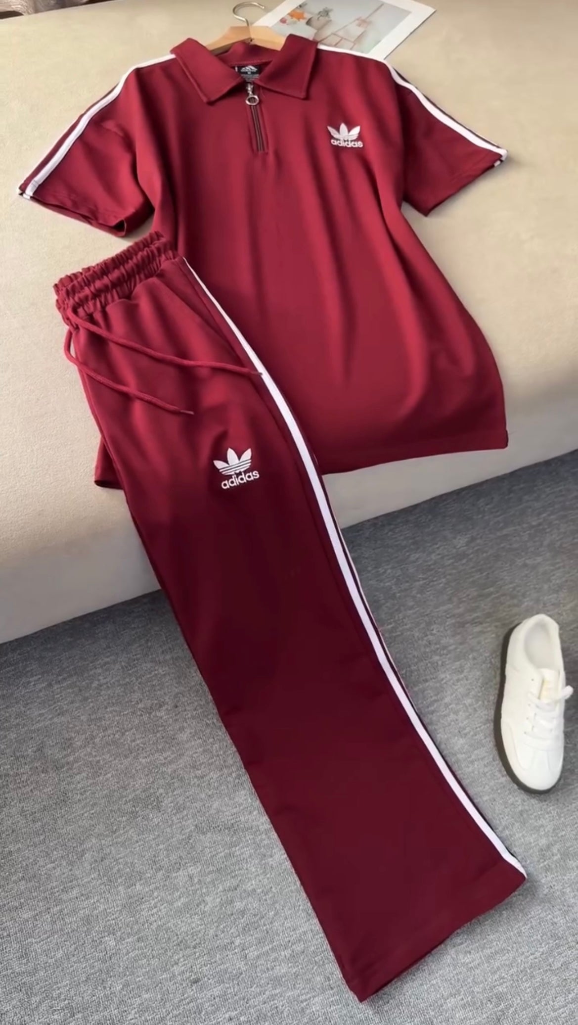 Ch 6023 Zip Polo & Sport Style Track Trouser