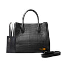 Black Satchel Handbag