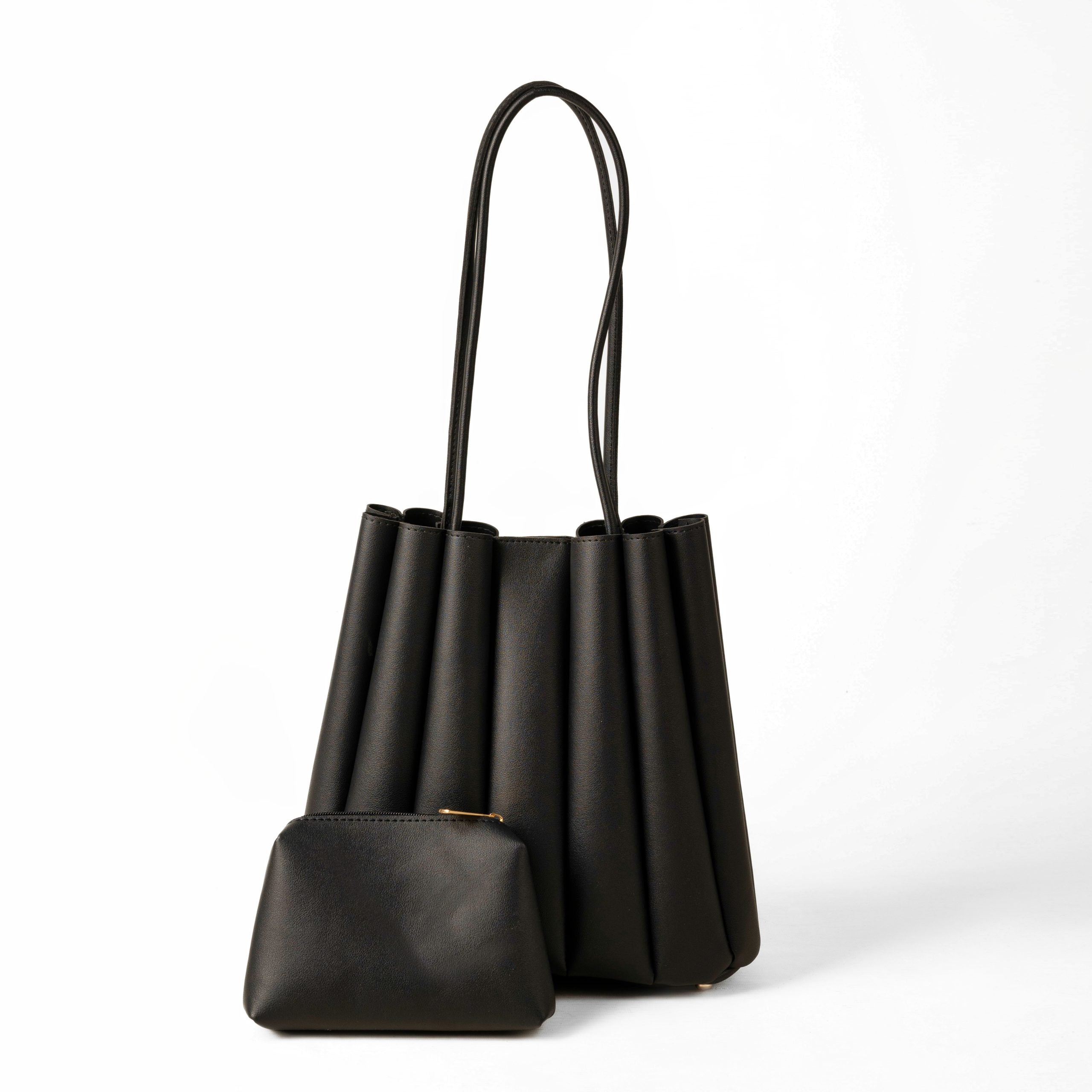 Pleated Tote