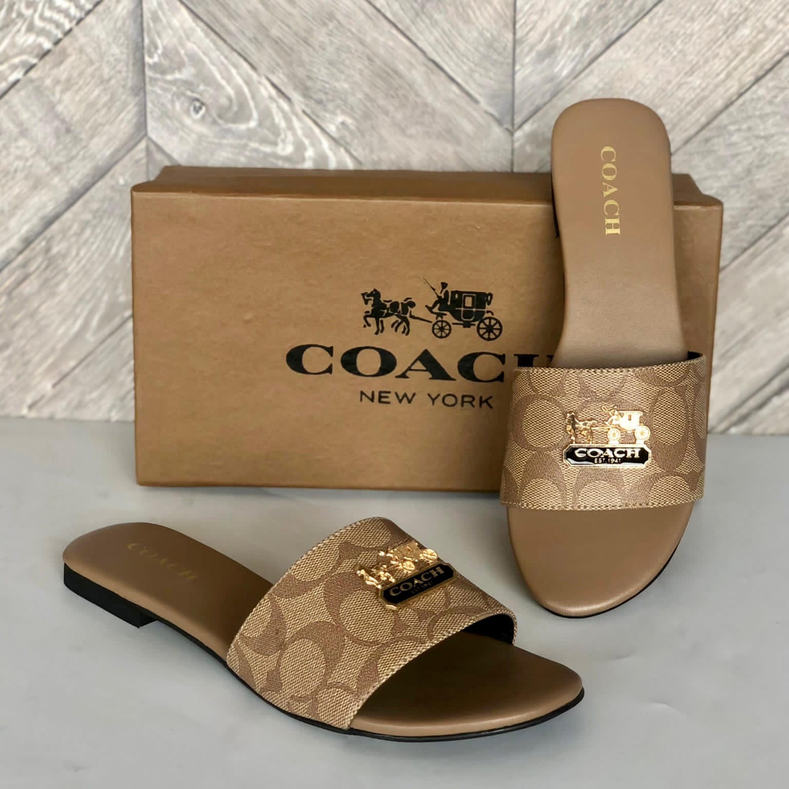 Luxury Coach Slipper