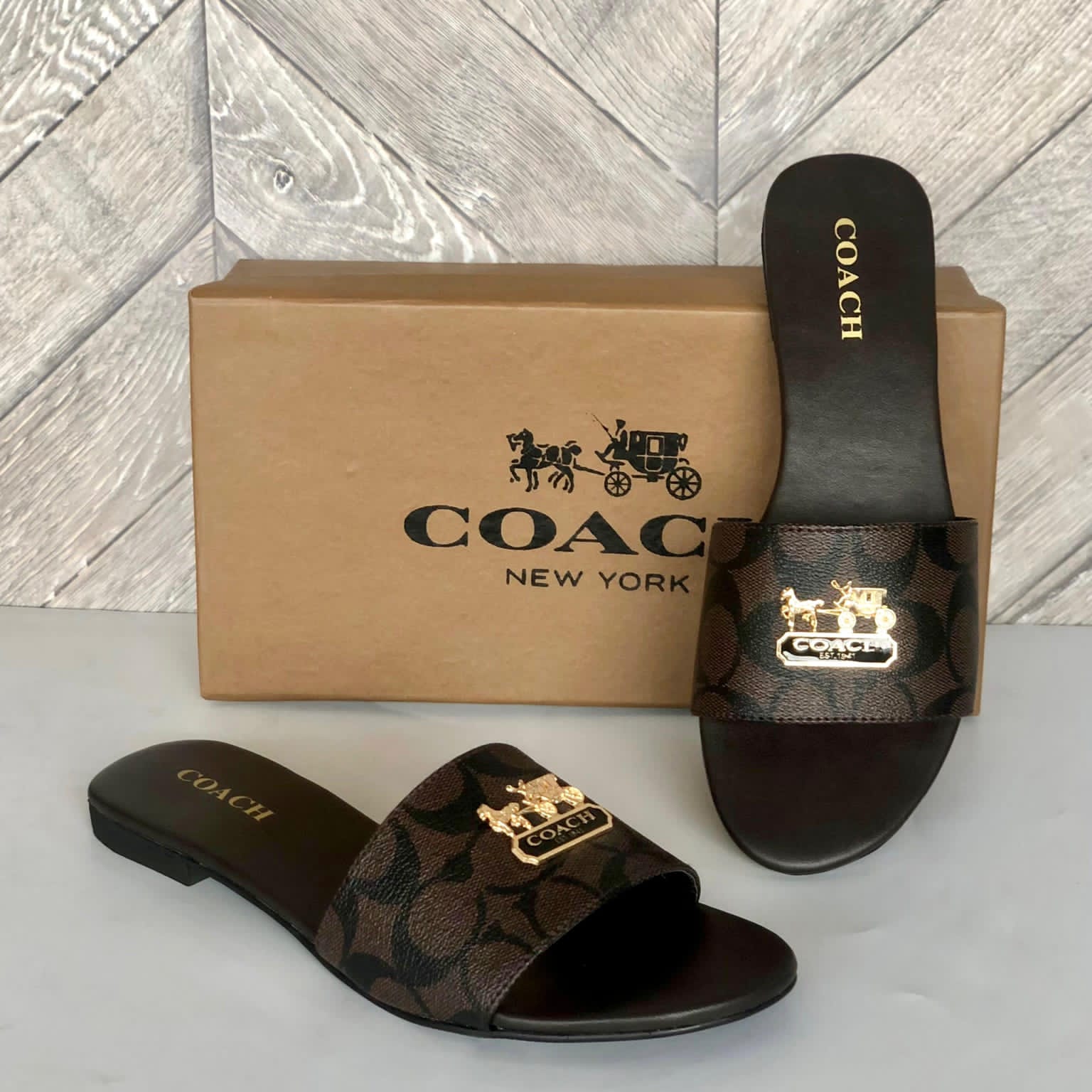 Luxury Coach Slipper