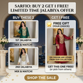 DEAL 1 BUY 2 GET 1 JALABIYA MAXI's