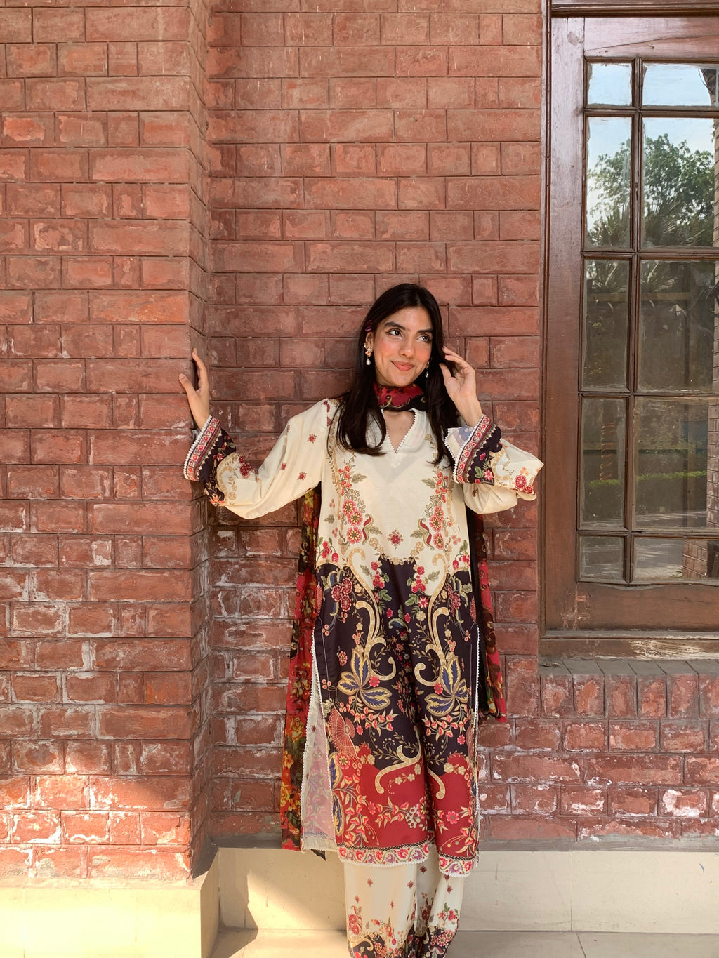 2 PC Printed Co-ord Set 5