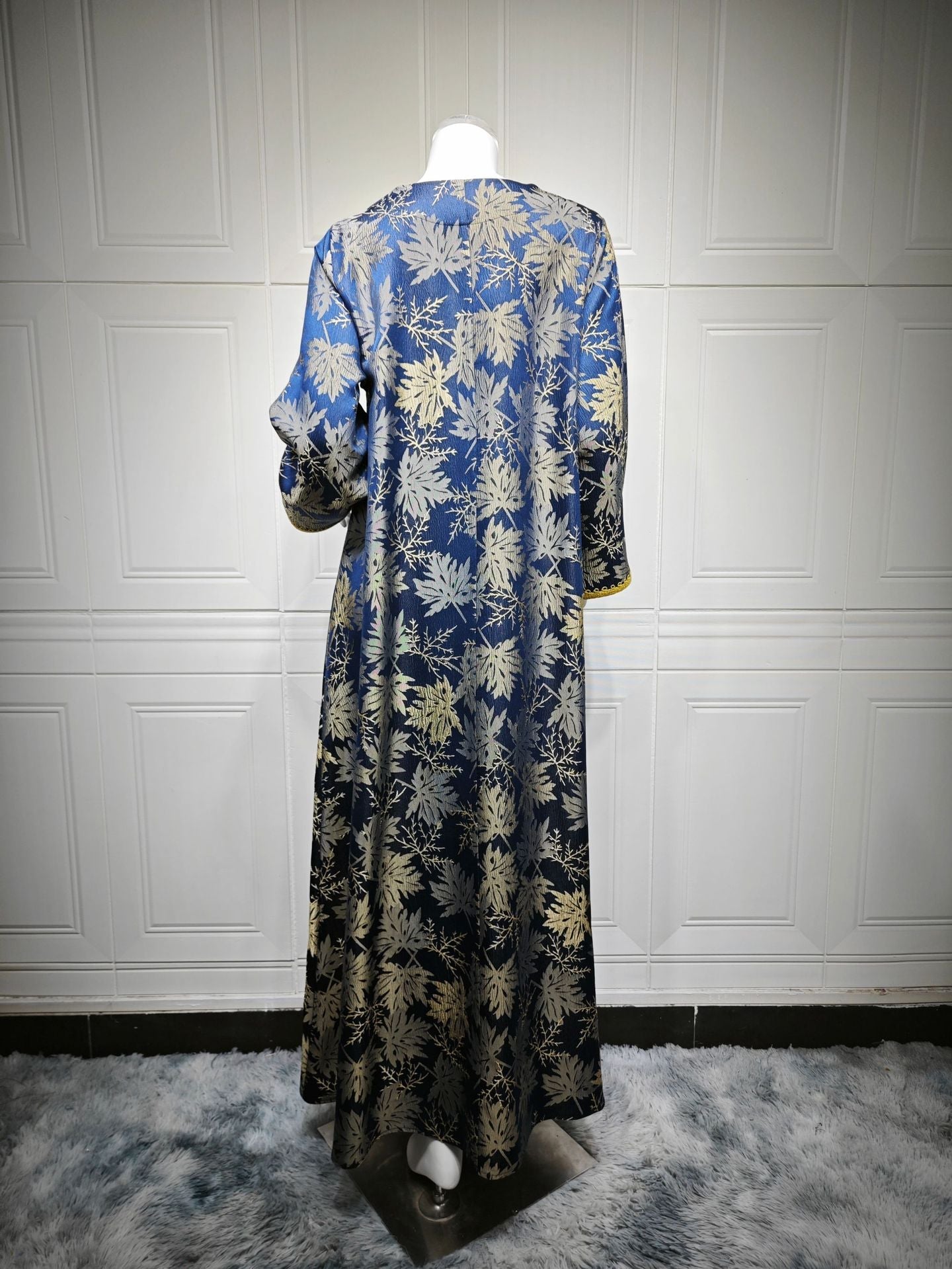 Women's Jacquard Embroidered Hot Diamond Party Dress