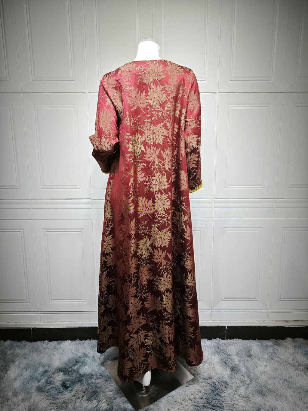 Women's Jacquard Embroidered Hot Diamond Party Dress