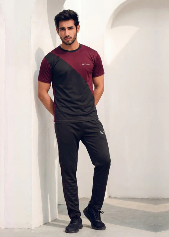 Maroon Max - Dri-Fit Tracksuit