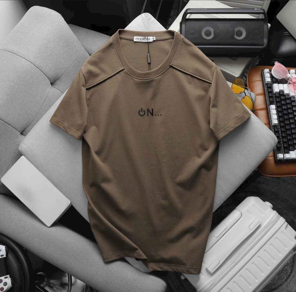 Bundles of 3 – Men’s Minimalist “ON” Graphic T-Shirt