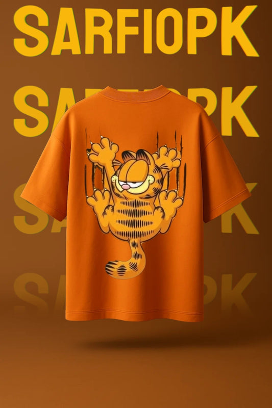 Garfie Claw Oversized Tee - For Men & Women