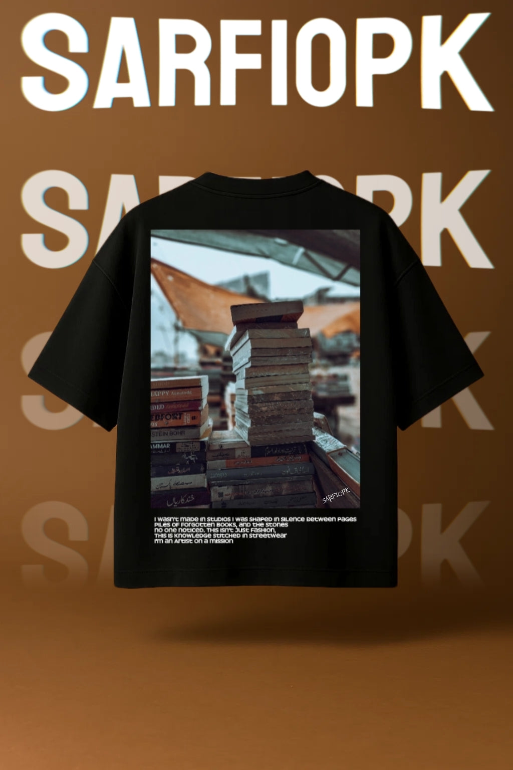 Bazaar of Wisdom Oversized Tee