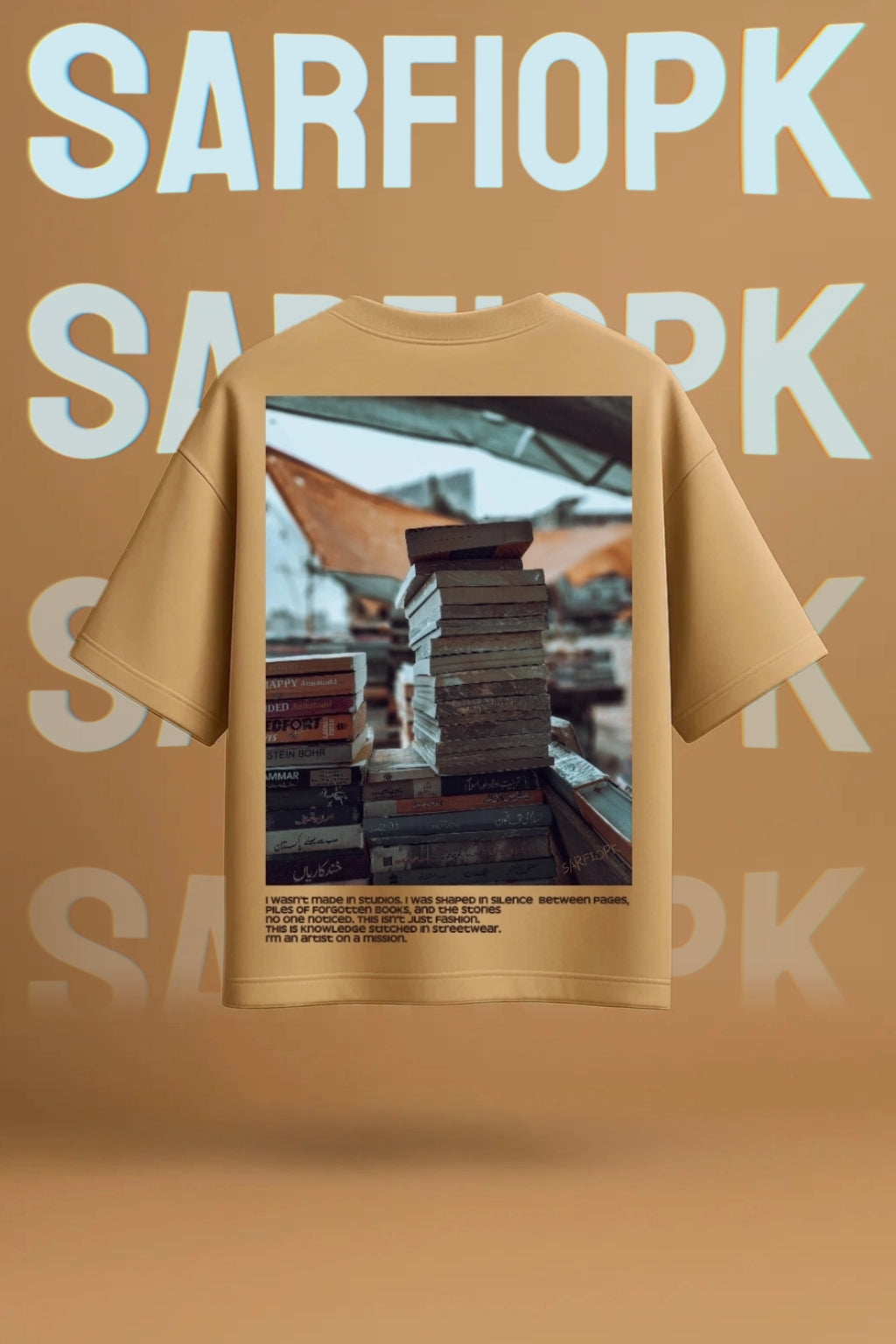 Bazaar of Wisdom Oversized Tee