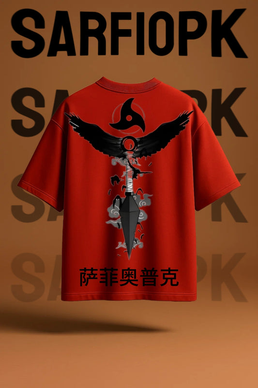 Uchiha Shadow: Itachi Oversized Tee