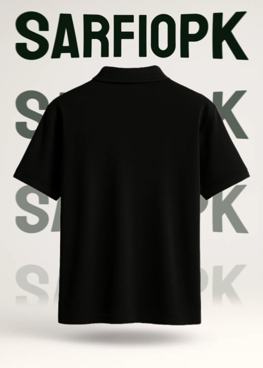 Men's DoubleEdge Polo – Black & Forest Green