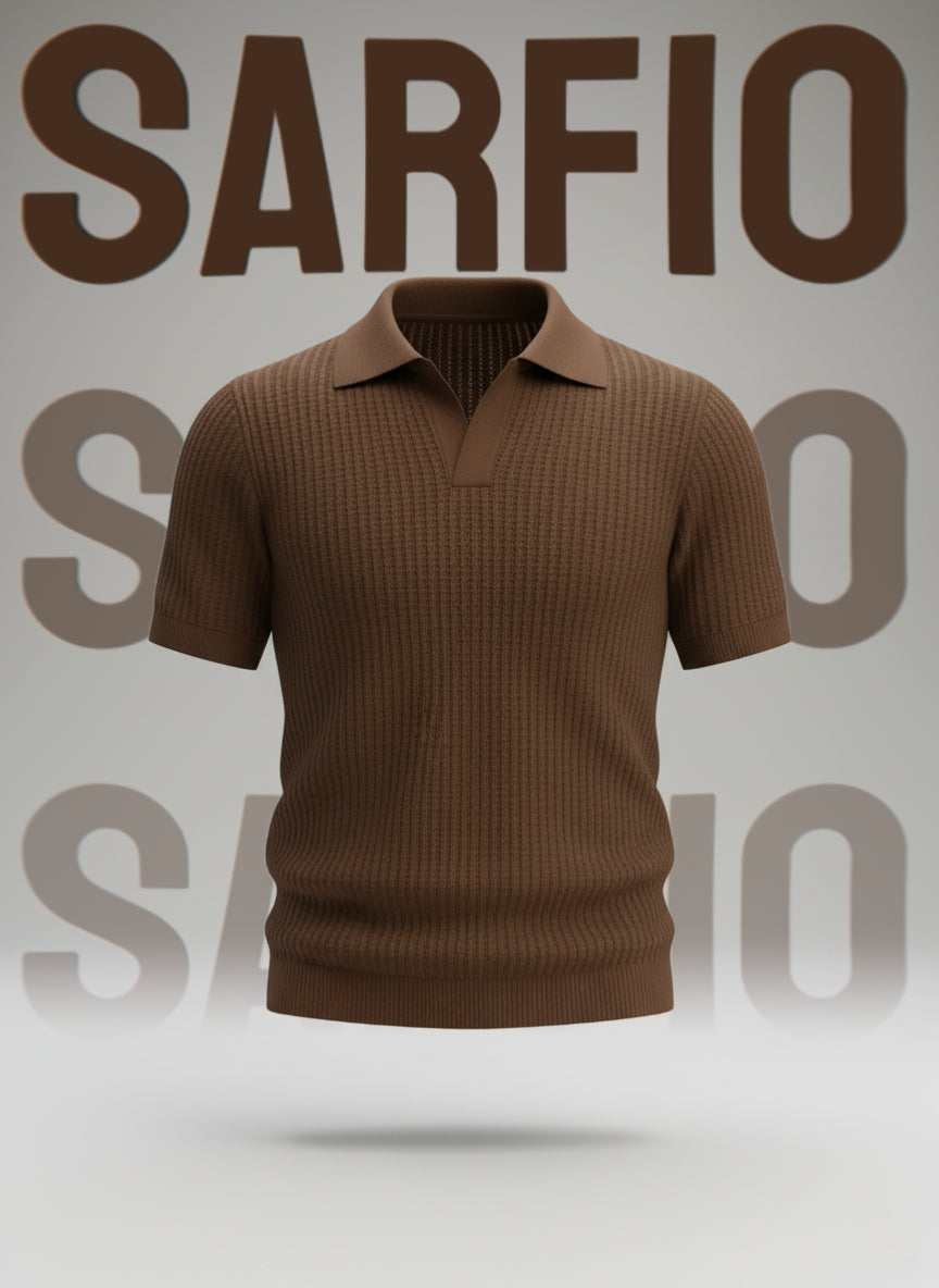 Men's Knitted Polo