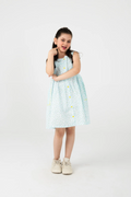 Little Daisy Button Cotton Dress